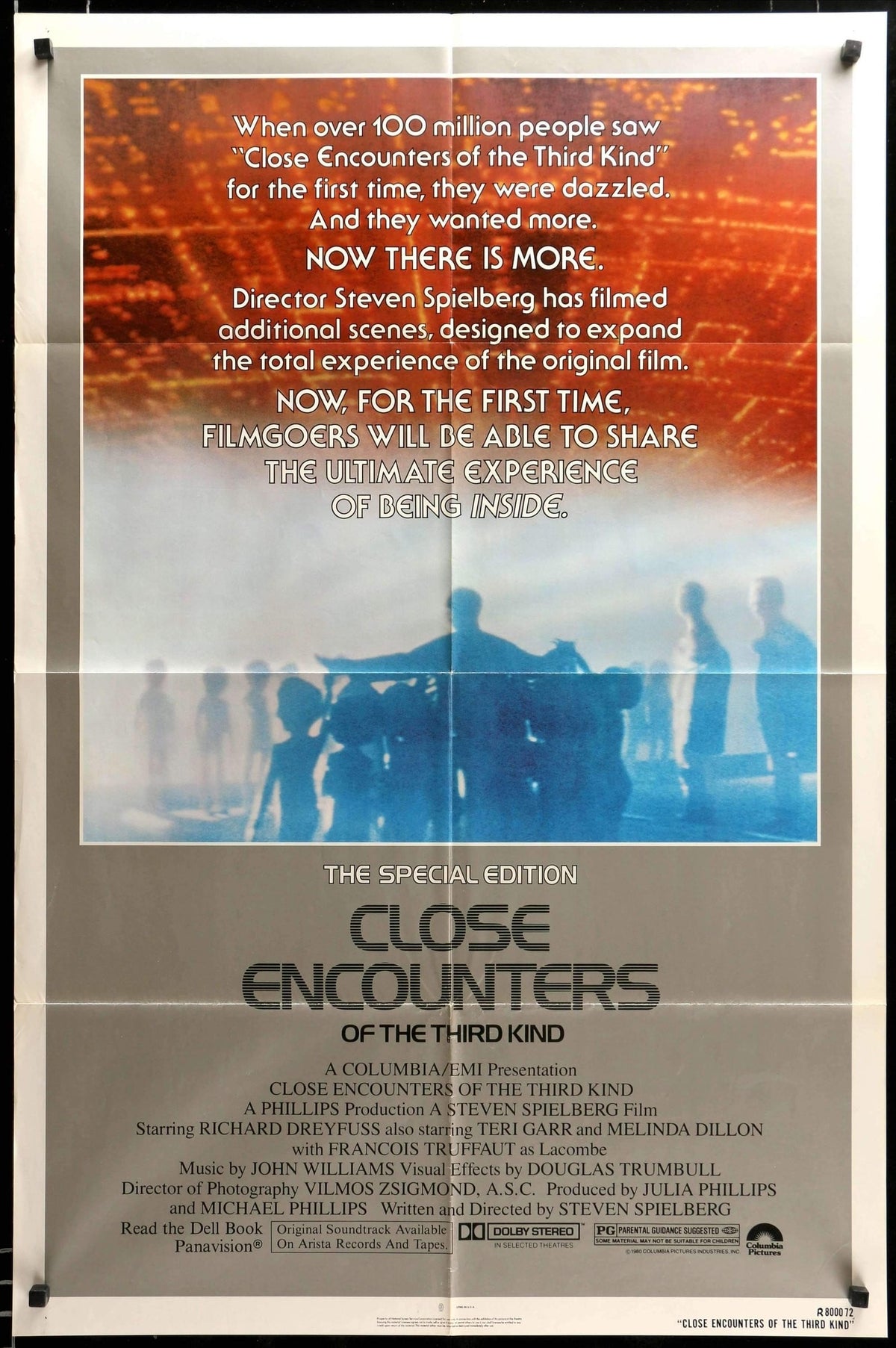 Close Encounters of the Third Kind (1977) original movie poster for sale at Original Film Art - Vintage Movie Posters