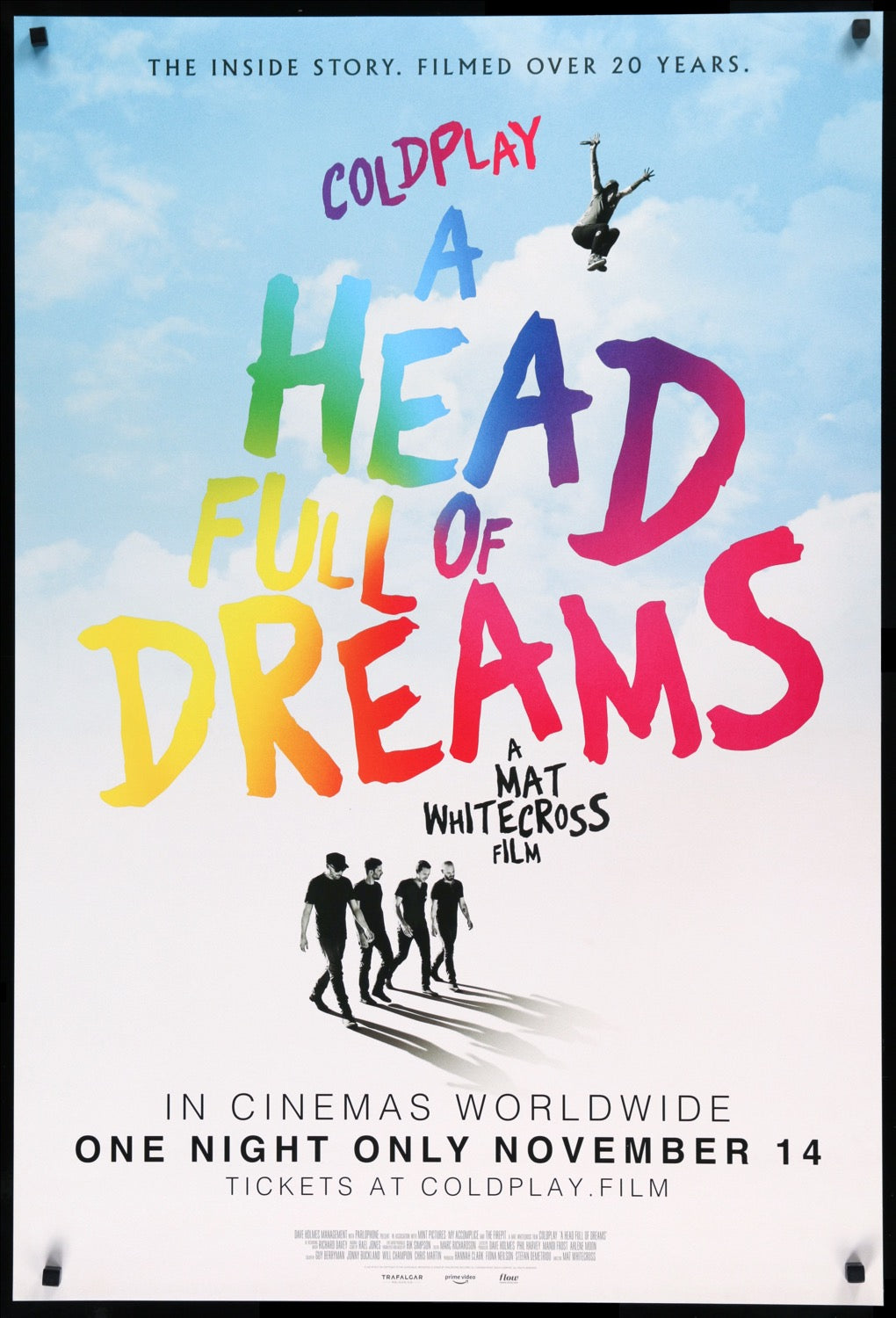 Coldplay: A Head Full of Dreams (2018) original movie poster for sale at Original Film Art - Vintage Movie Posters