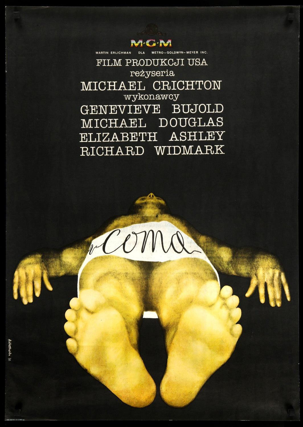 Coma (1978) original movie poster for sale at Original Film Art - Vintage Movie Posters