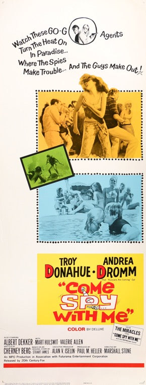 Come Spy with Me (1967) original movie poster for sale at Original Film Art - Vintage Movie Posters