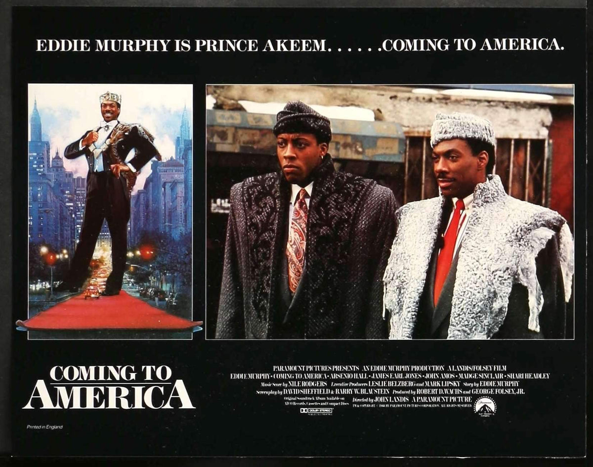 Coming to America (1988) original movie poster for sale at Original Film Art - Vintage Movie Posters