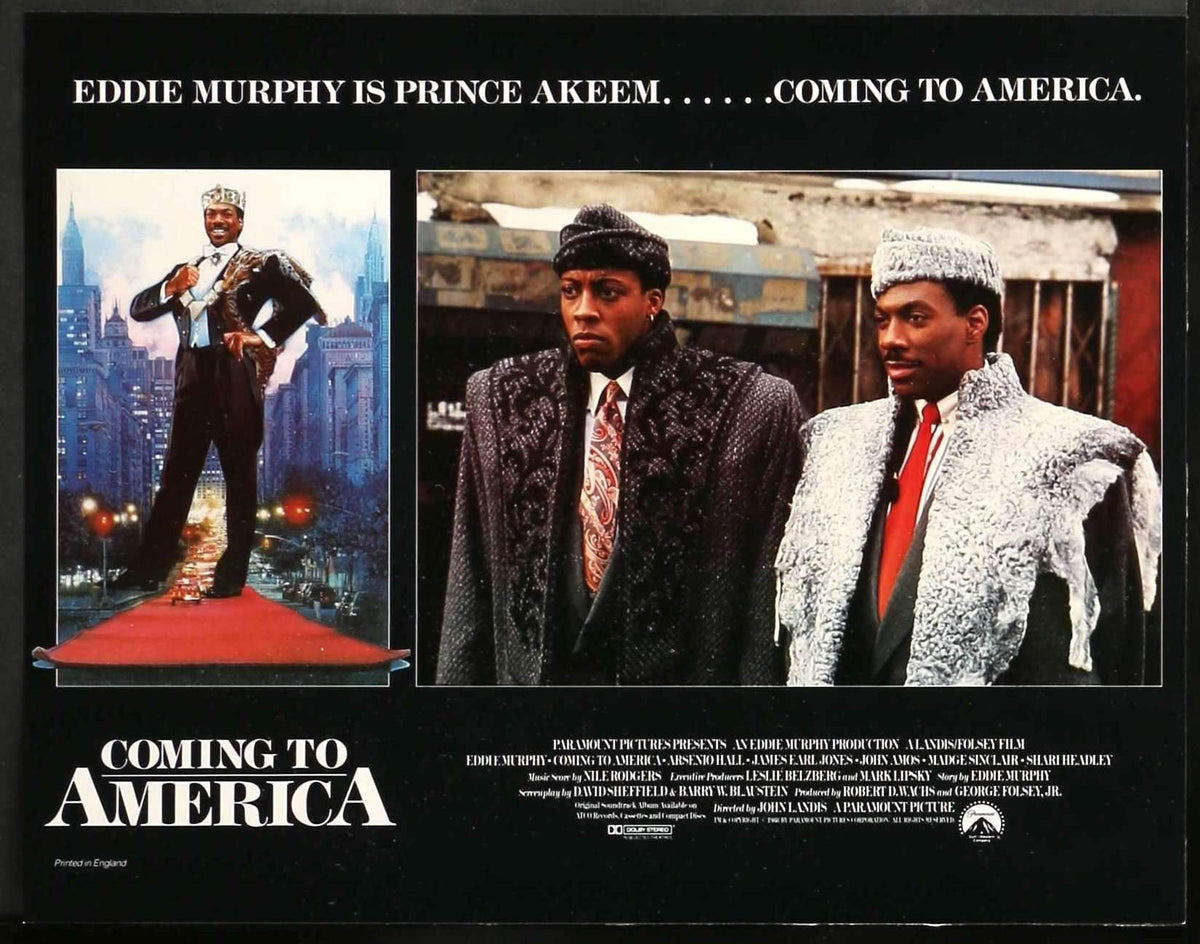 Coming to America (1988) original movie poster for sale at Original Film Art