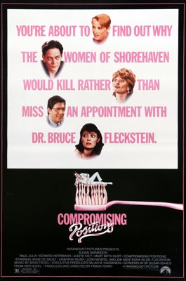 Compromising Positions (1985) original movie poster for sale at Original Film Art - Vintage Movie Posters