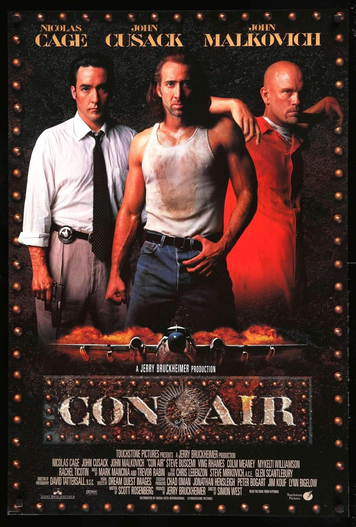 Con Air (1997) original movie poster for sale at Original Film Art - Vintage Movie Posters