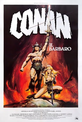 Conan the Barbarian (1982) original movie poster for sale at Original Film Art