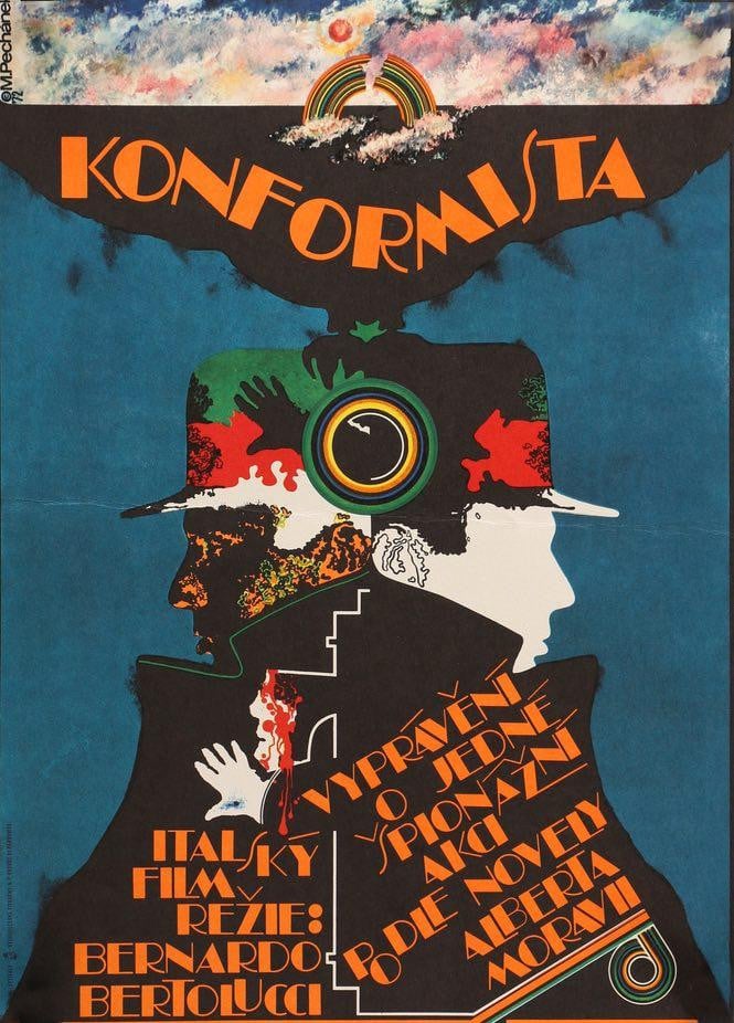 Conformist (1970) original movie poster for sale at Original Film Art - Vintage Movie Posters