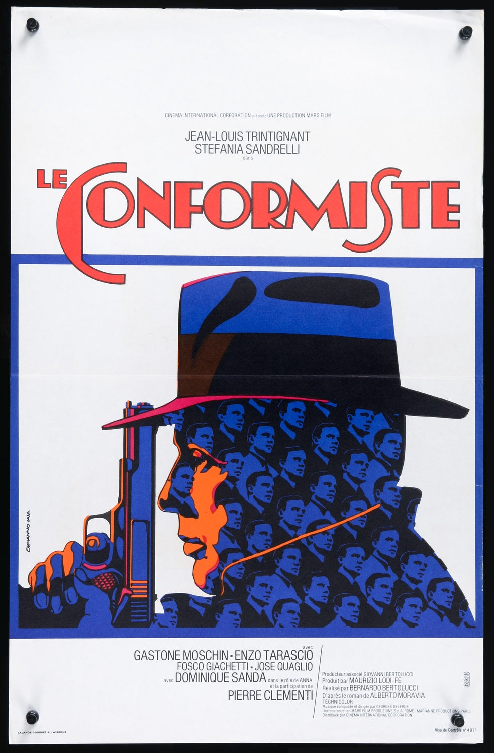 Conformist (1970) original movie poster for sale at Original Film Art - Vintage Movie Posters