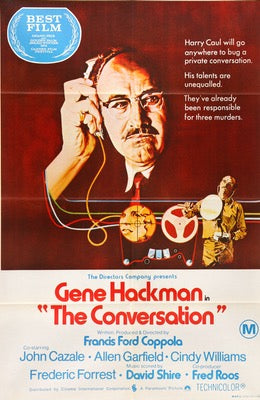 Conversation (1974) original movie poster for sale at Original Film Art - Vintage Movie Posters