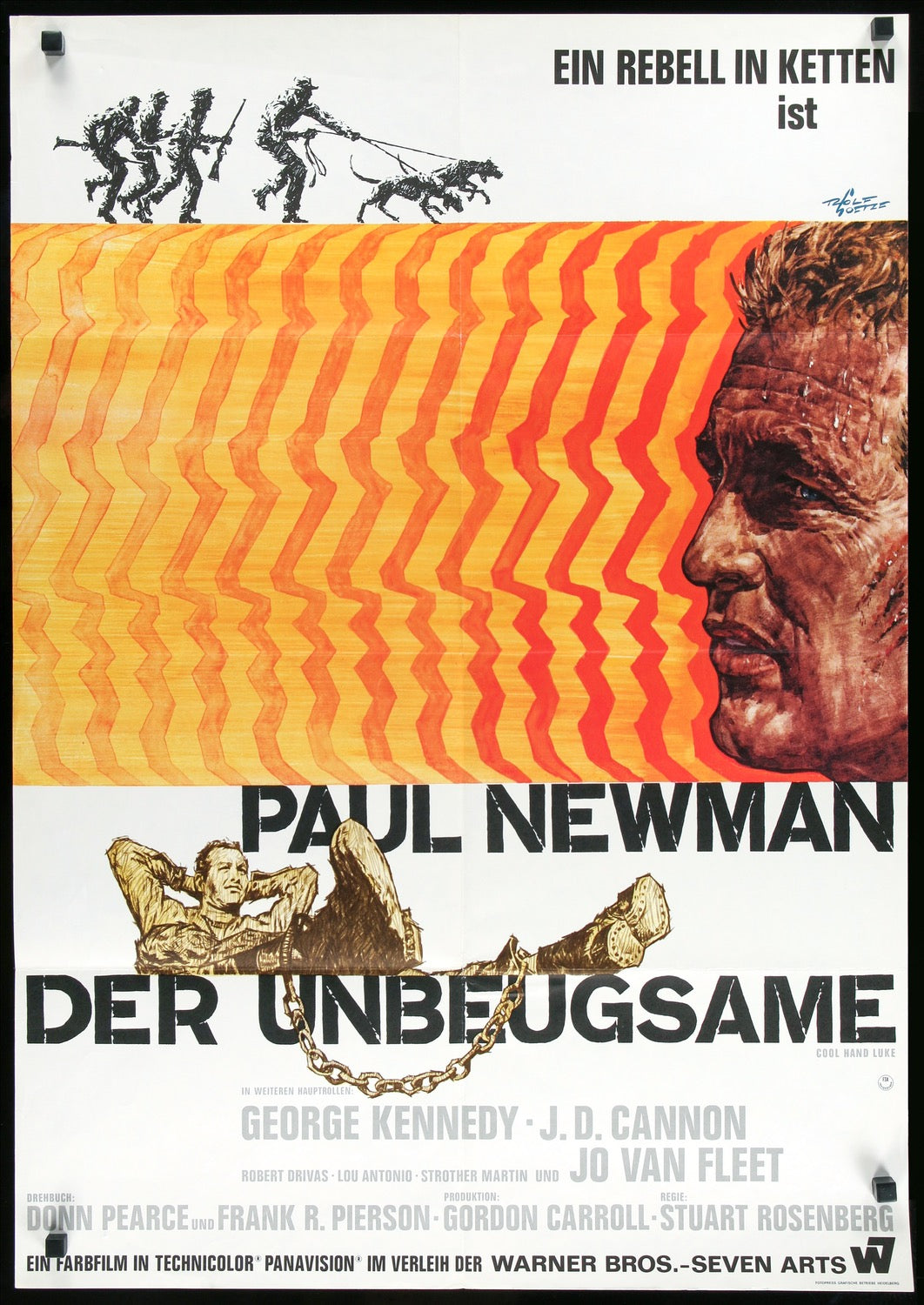 Cool Hand Luke (1967) original movie poster for sale at Original Film Art
