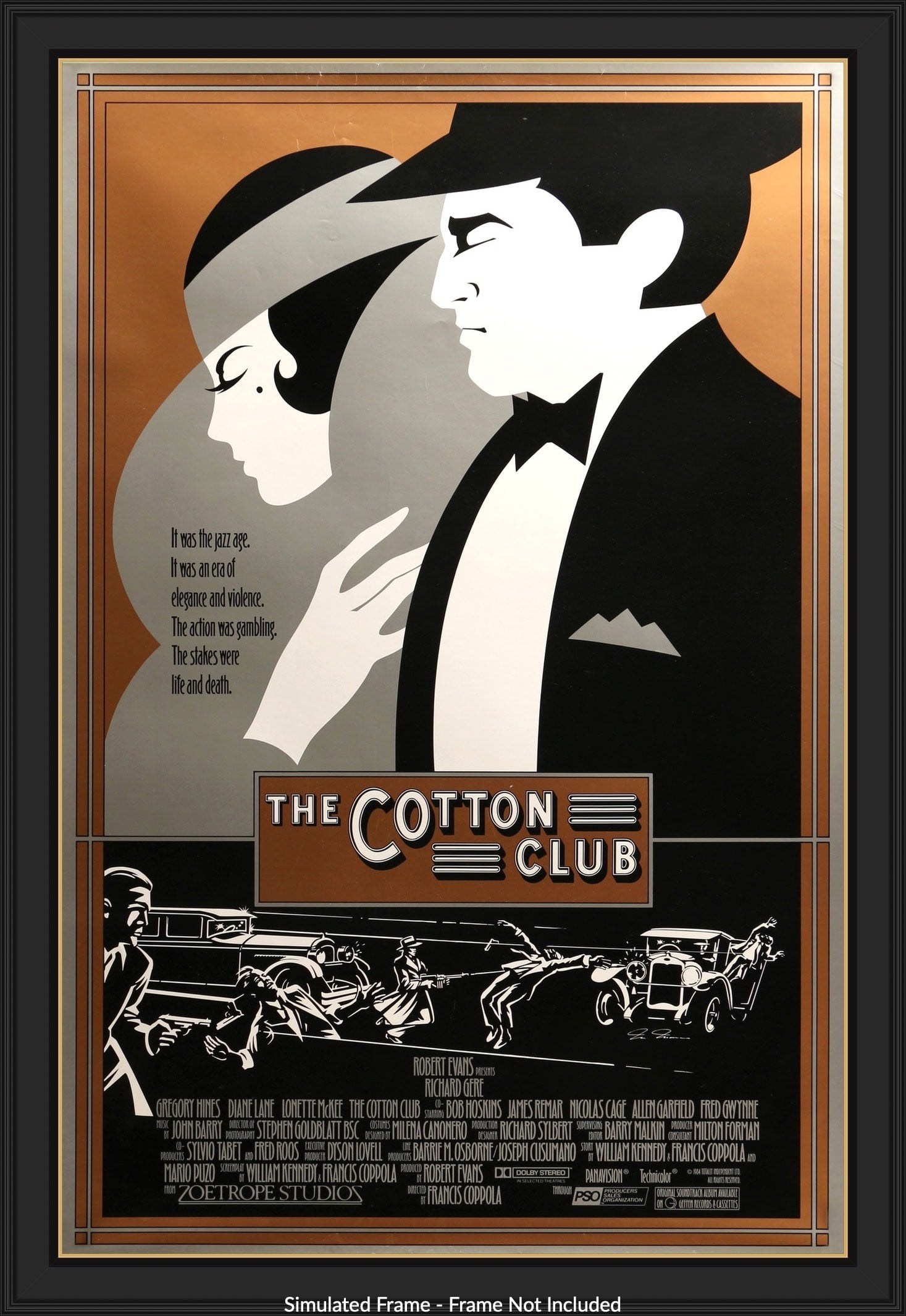 Cotton Club (1984) original movie poster for sale at Original Film Art - Vintage Movie Posters
