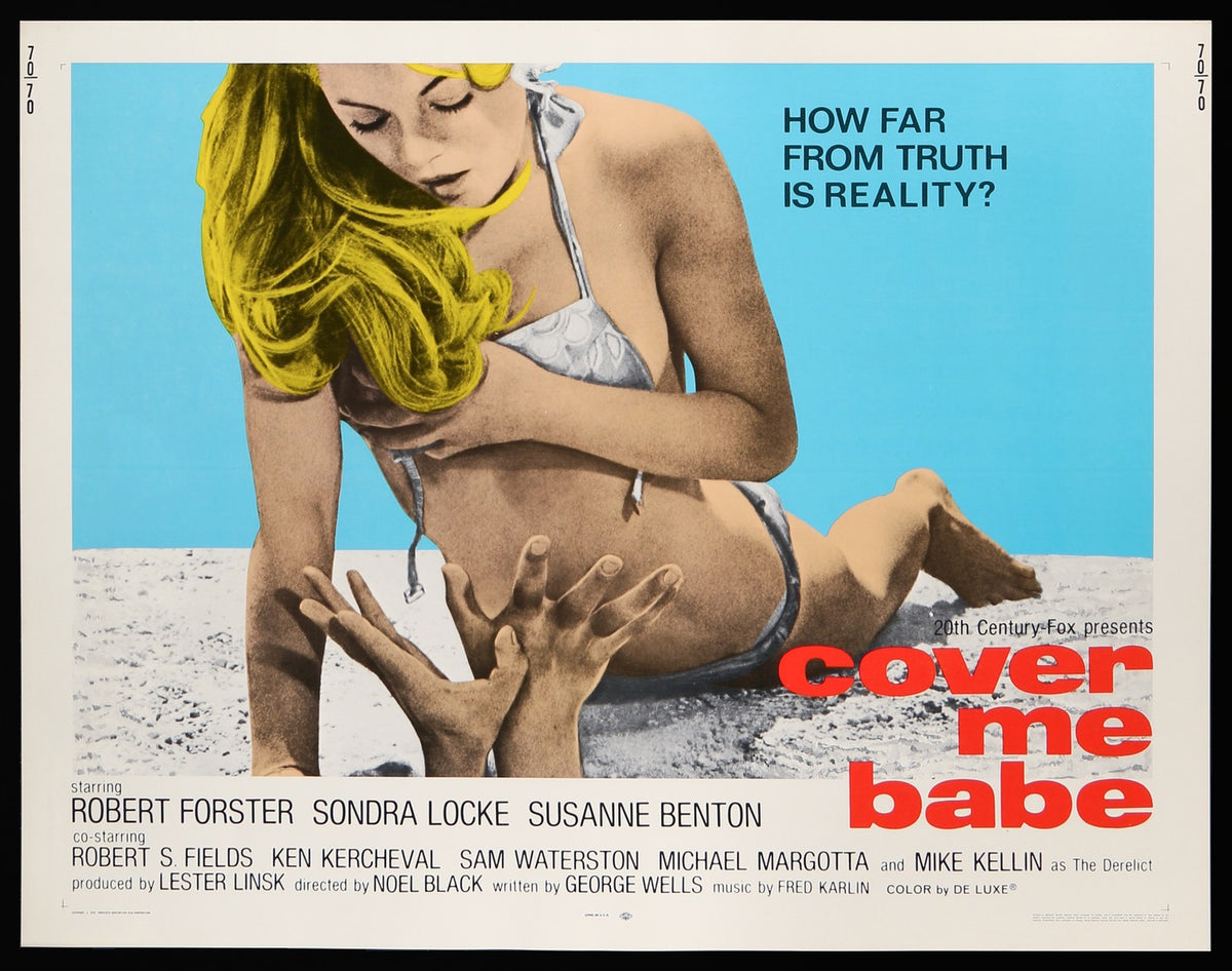 Cover Me Babe (1970) original movie poster for sale at Original Film Art - Vintage Movie Posters