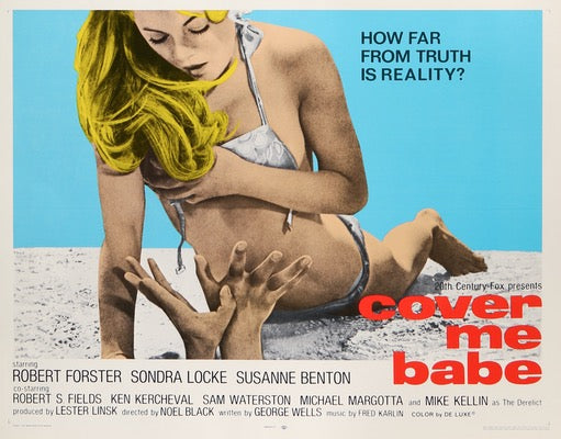 Cover Me Babe (1970) original movie poster for sale at Original Film Art - Vintage Movie Posters