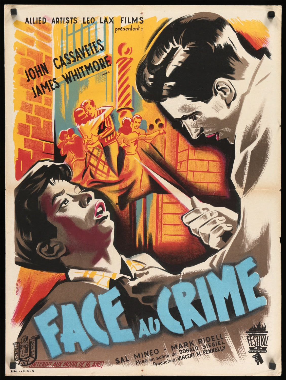 Crime in the Streets (1956) original movie poster for sale at Original Film Art