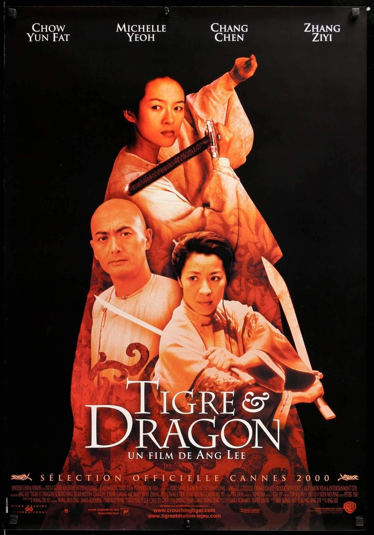 Crouching Tiger, Hidden Dragon (2000) original movie poster for sale at Original Film Art - Vintage Movie Posters