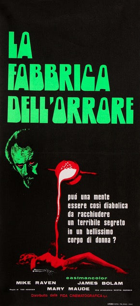 Crucible of Terror (1971) original movie poster for sale at Original Film Art