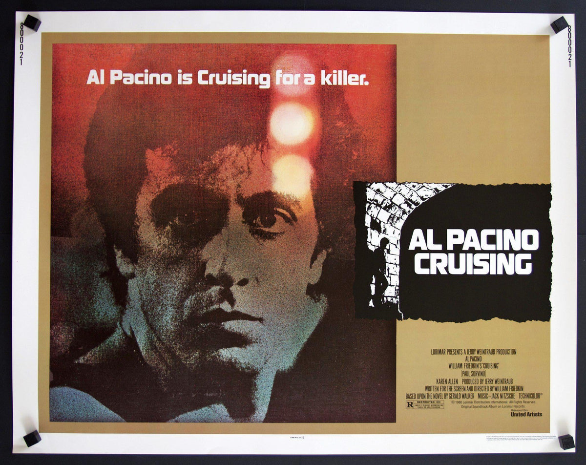 Cruising (1980) original movie poster for sale at Original Film Art - Vintage Movie Posters