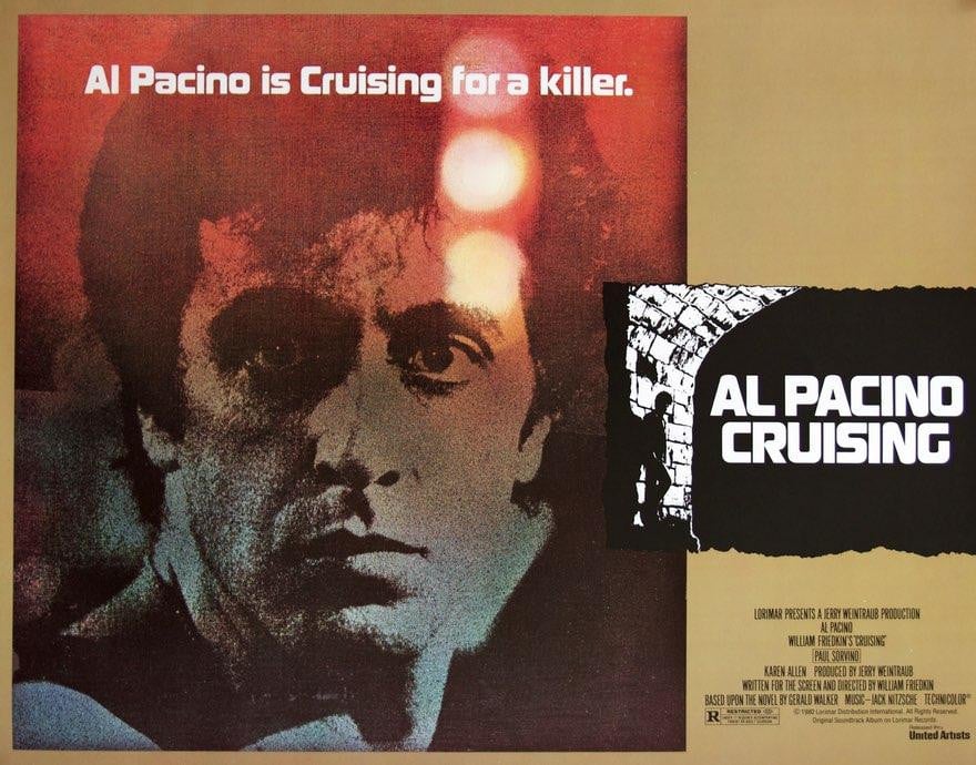 Cruising (1980) original movie poster for sale at Original Film Art