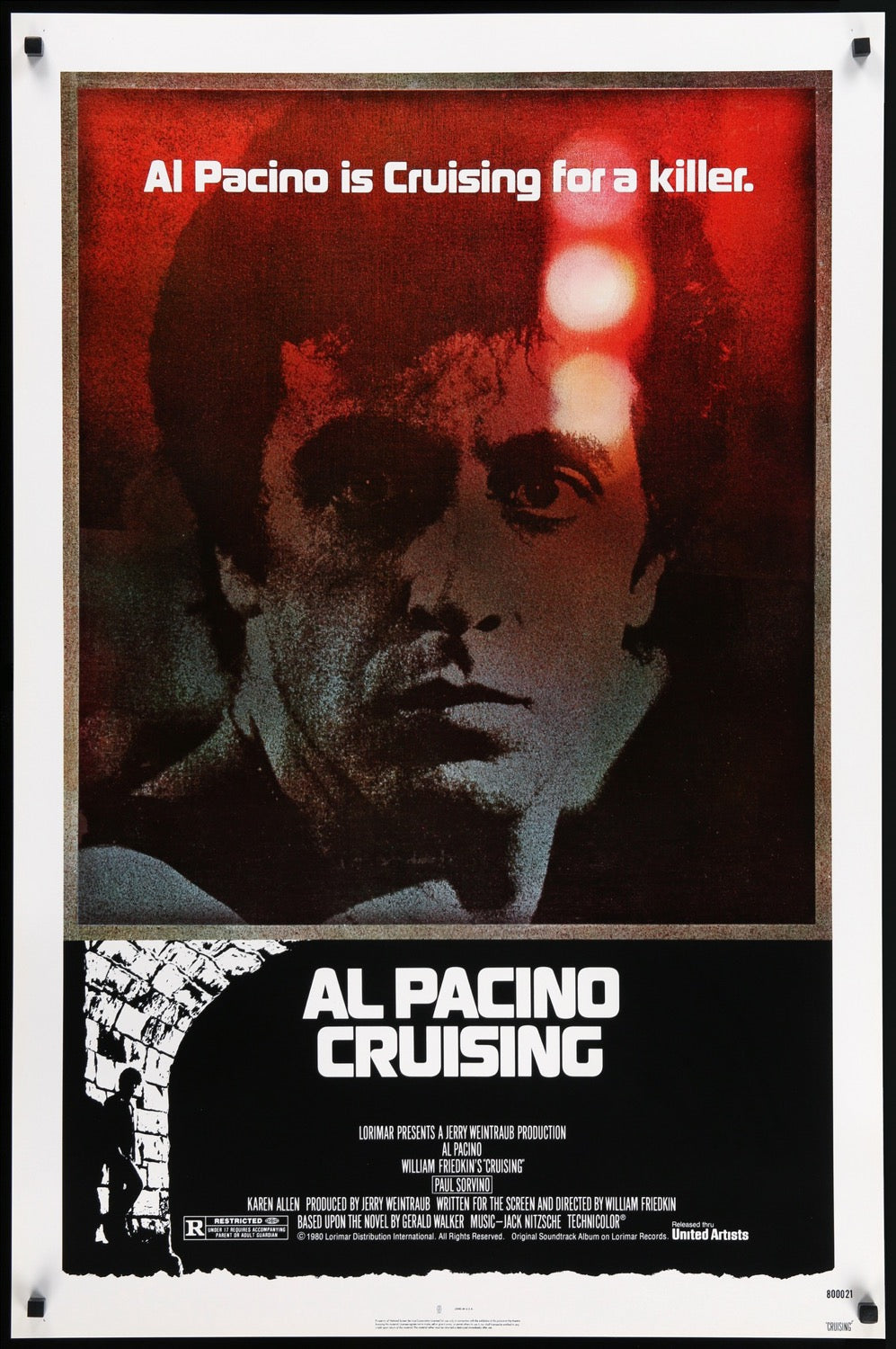 Cruising (1980) original movie poster for sale at Original Film Art - Vintage Movie Posters