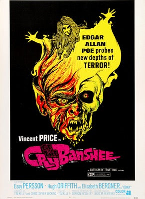 Cry of the Banshee (1970) original movie poster for sale at Original Film Art - Vintage Movie Posters