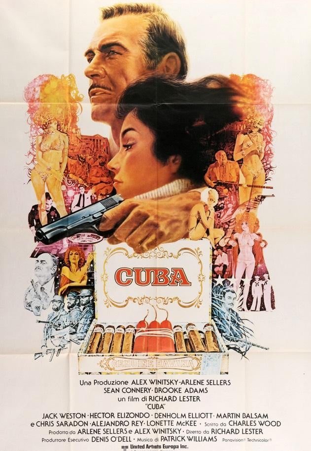 Cuba (1979) original movie poster for sale at Original Film Art - Vintage Movie Posters