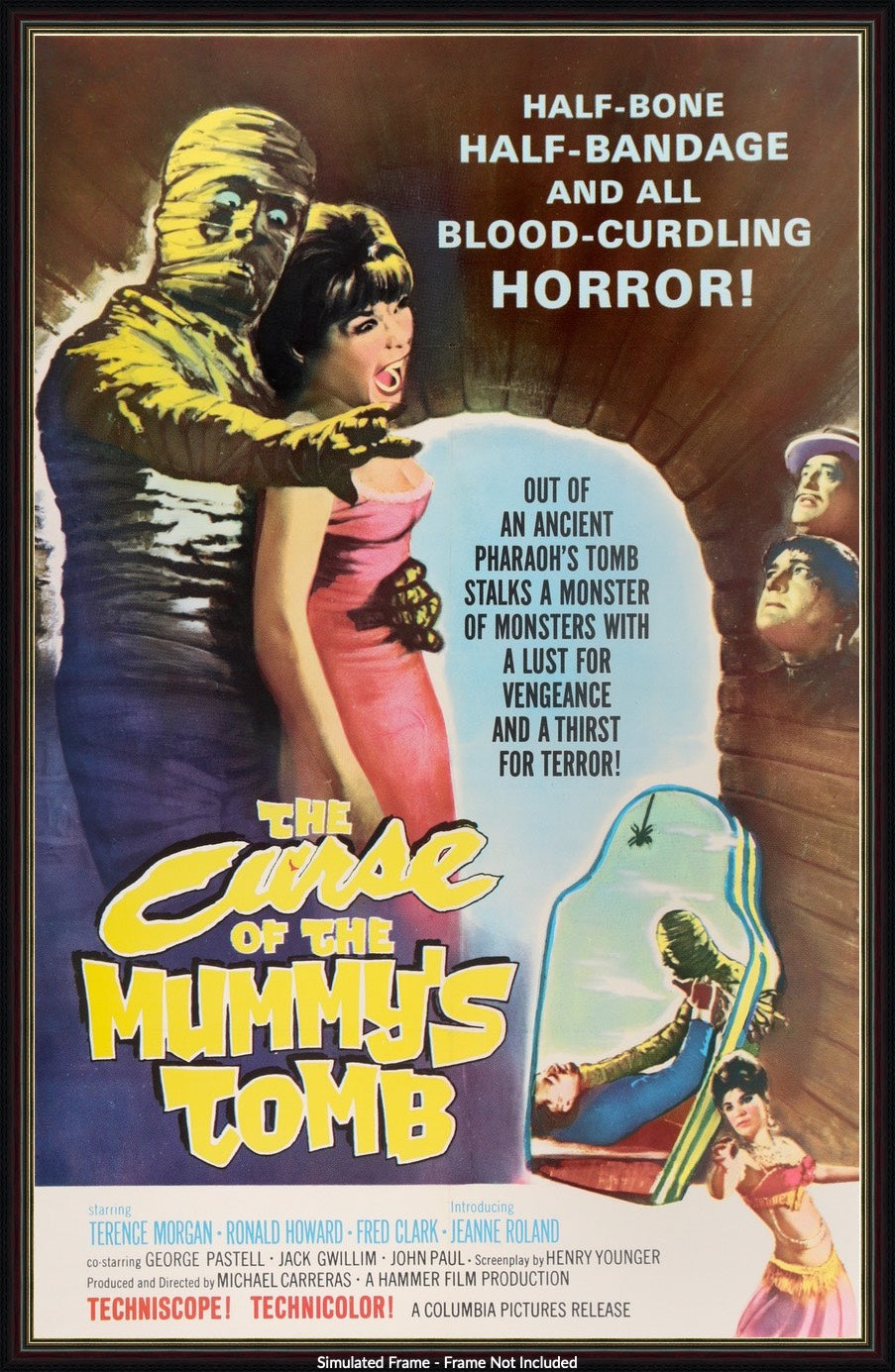 Curse of the Mummy's Tomb (1964) original movie poster for sale at Original Film Art