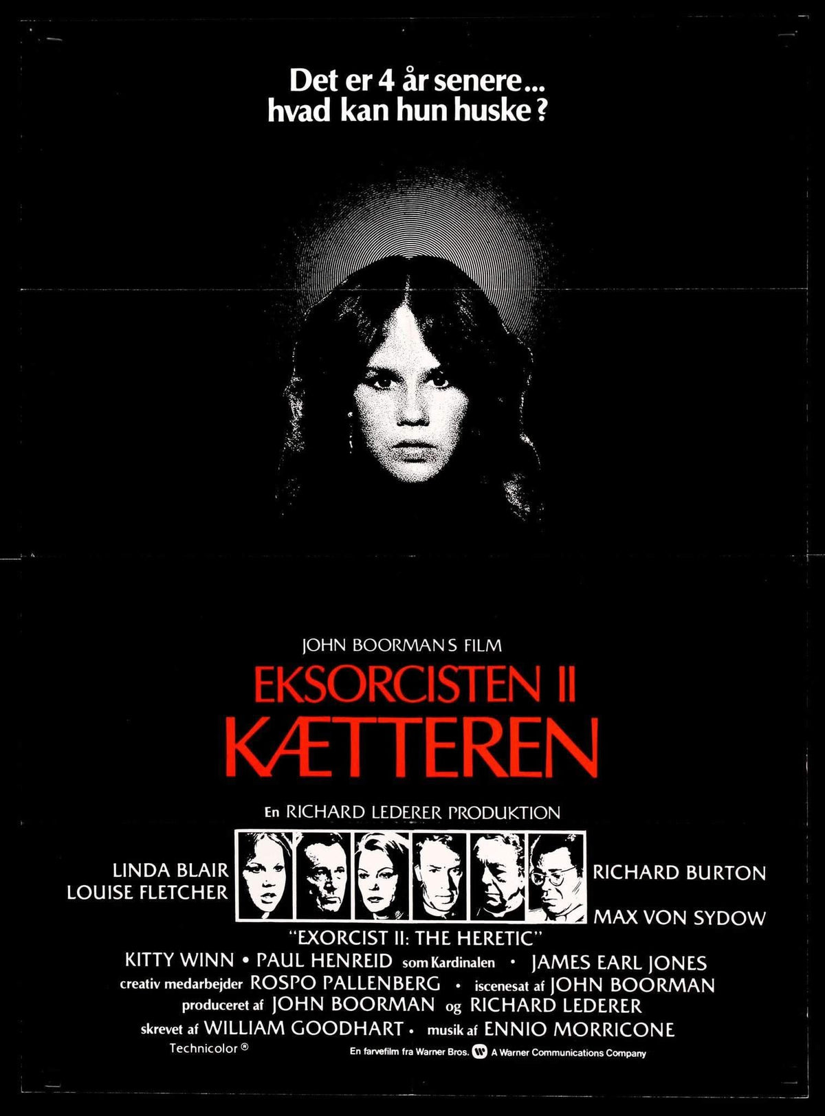 Exorcist II: The Heretic (1977) original movie poster for sale at Original Film Art - Vintage Movie Posters