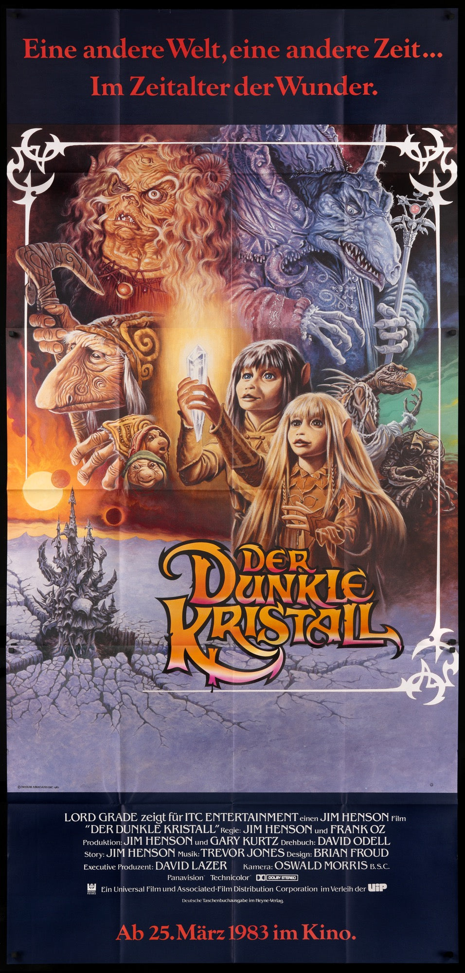 Dark Crystal (1982) original movie poster for sale at Original Film Art - Vintage Movie Posters