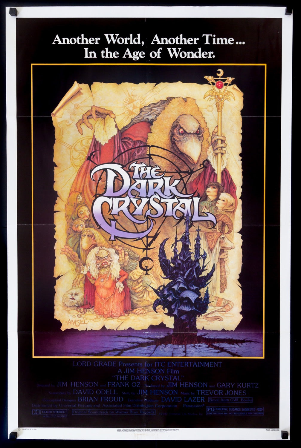 Dark Crystal (1982) original movie poster for sale at Original Film Art - Vintage Movie Posters