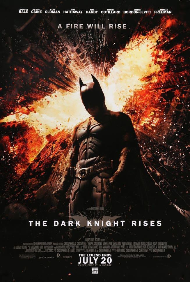 Dark Knight Rises (2012) original movie poster for sale at Original Film Art - Vintage Movie Posters