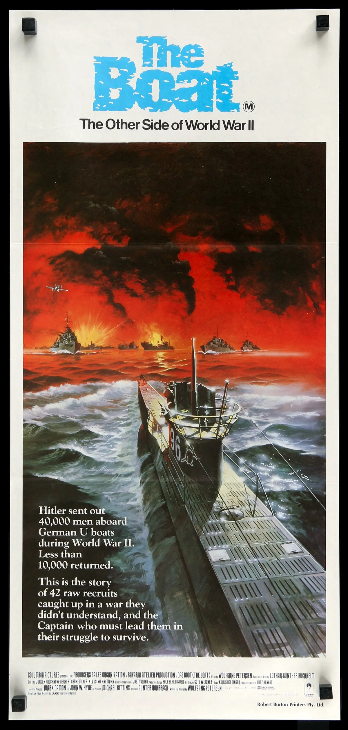 Das Boot (1981) original movie poster for sale at Original Film Art - Vintage Movie Posters
