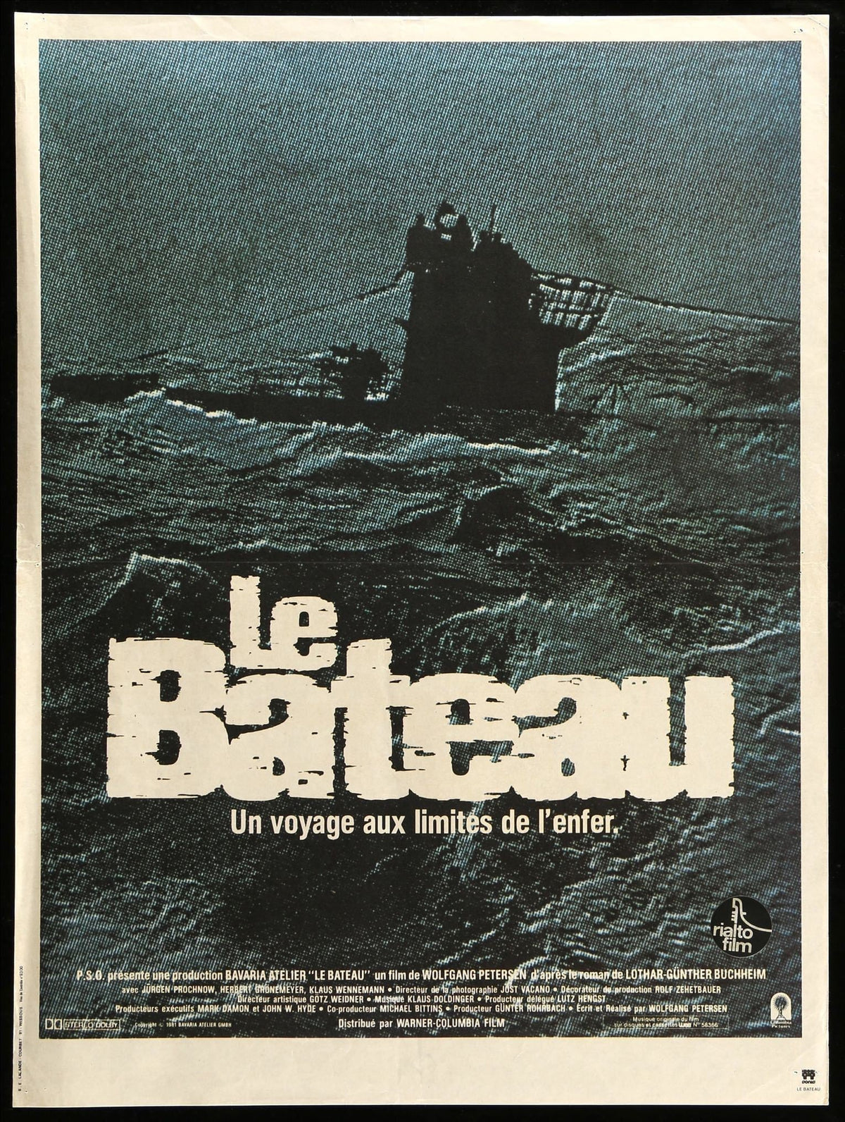 Das Boot (1981) original movie poster for sale at Original Film Art - Vintage Movie Posters