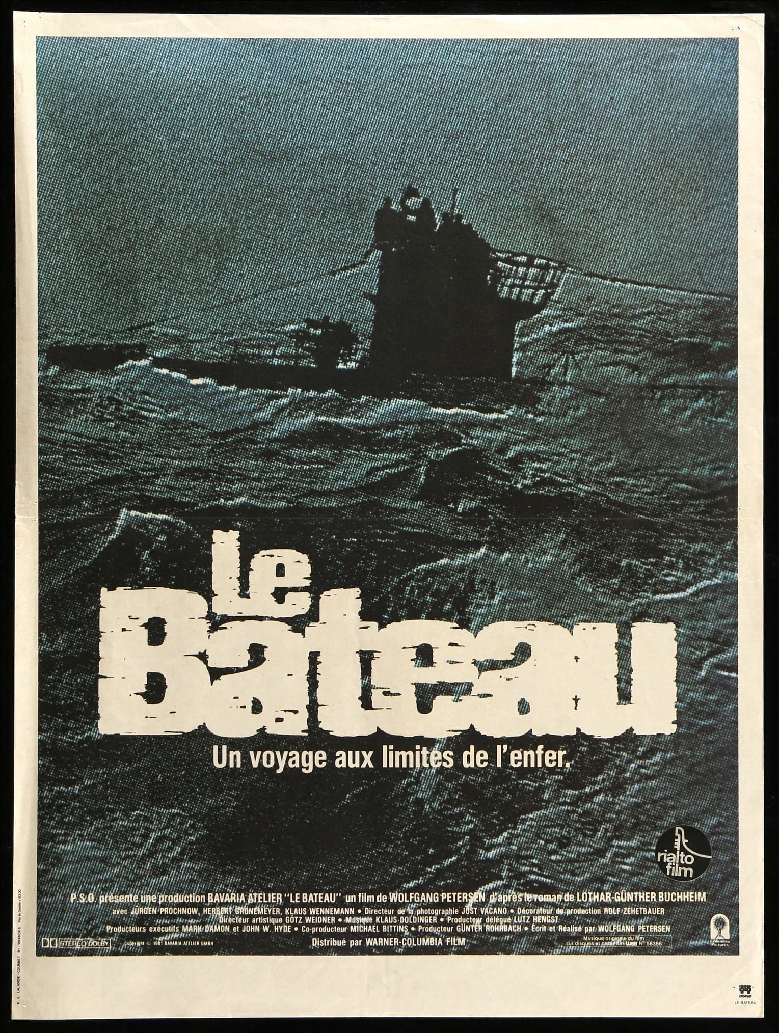 Das Boot (1981) original movie poster for sale at Original Film Art - Vintage Movie Posters