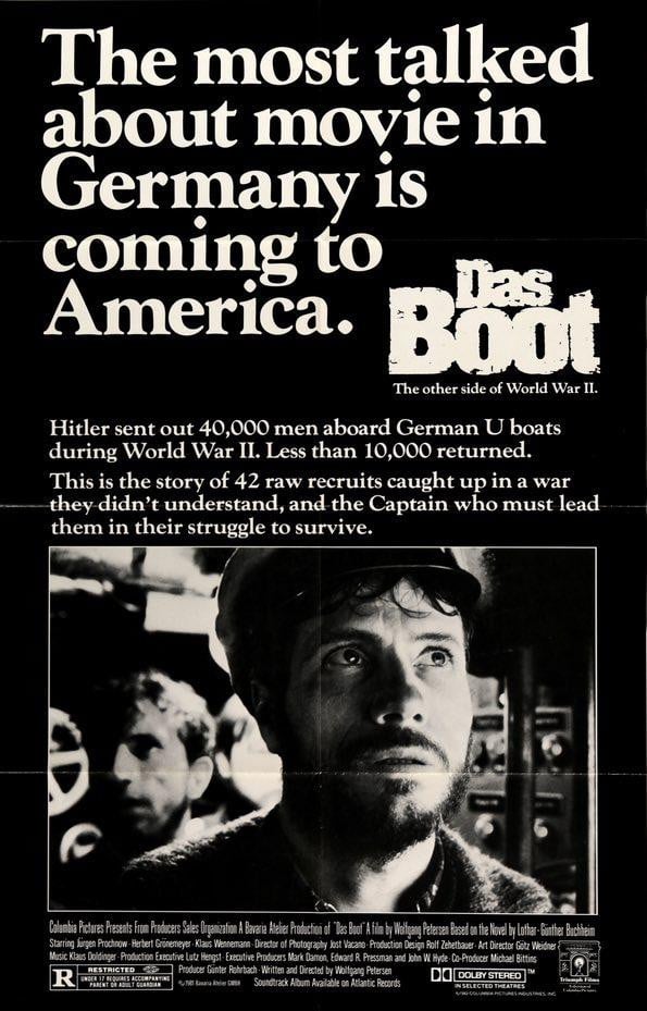 Das Boot (1981) original movie poster for sale at Original Film Art - Vintage Movie Posters