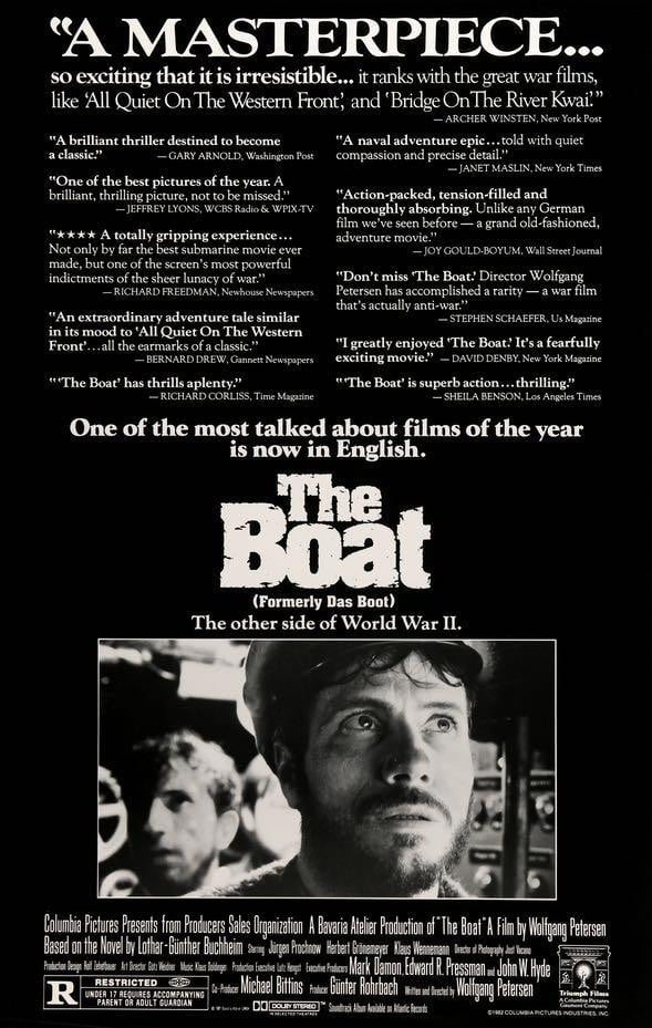 Das Boot (1981) original movie poster for sale at Original Film Art - Vintage Movie Posters