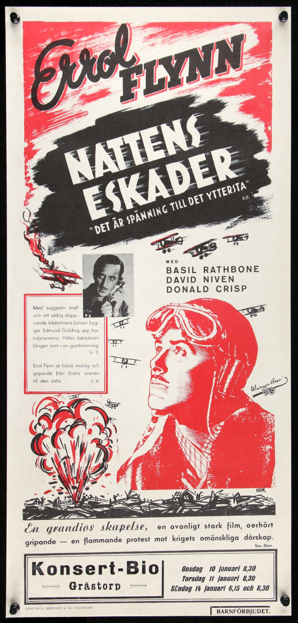 Dawn Patrol (1938) original movie poster for sale at Original Film Art - Vintage Movie Posters