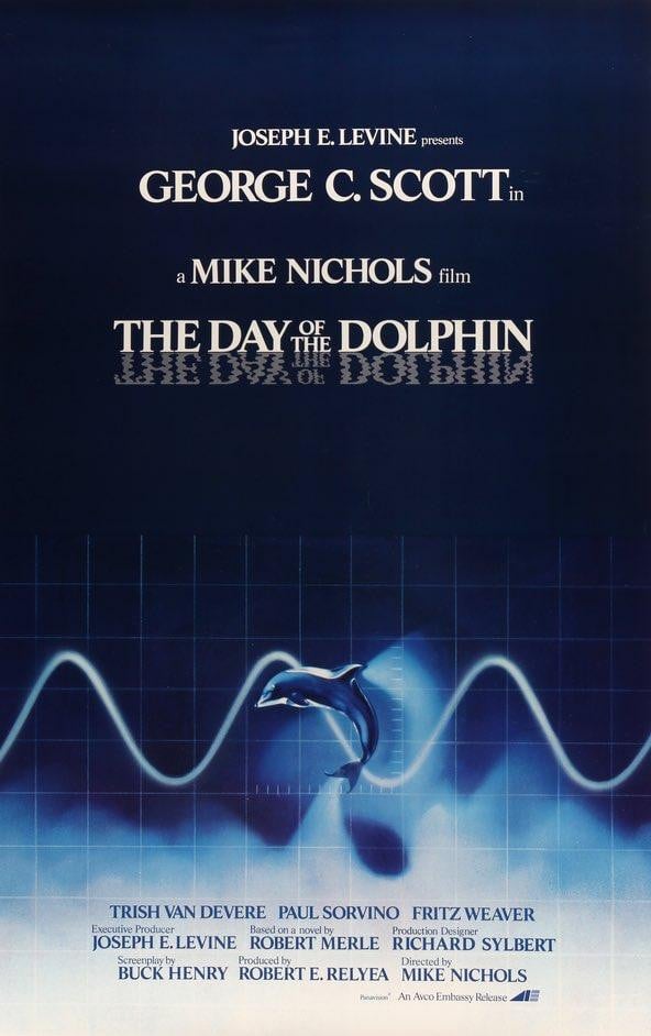 Day of the Dolphin (1973) original movie poster for sale at Original Film Art - Vintage Movie Posters