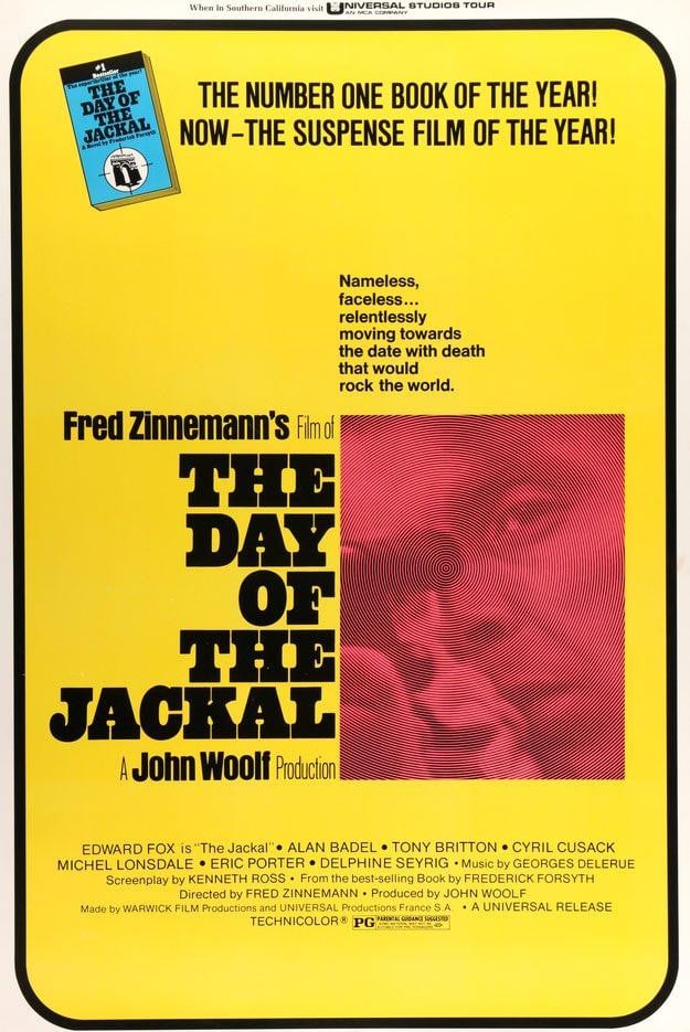 Day of the Jackal (1973) original movie poster for sale at Original Film Art - Vintage Movie Posters