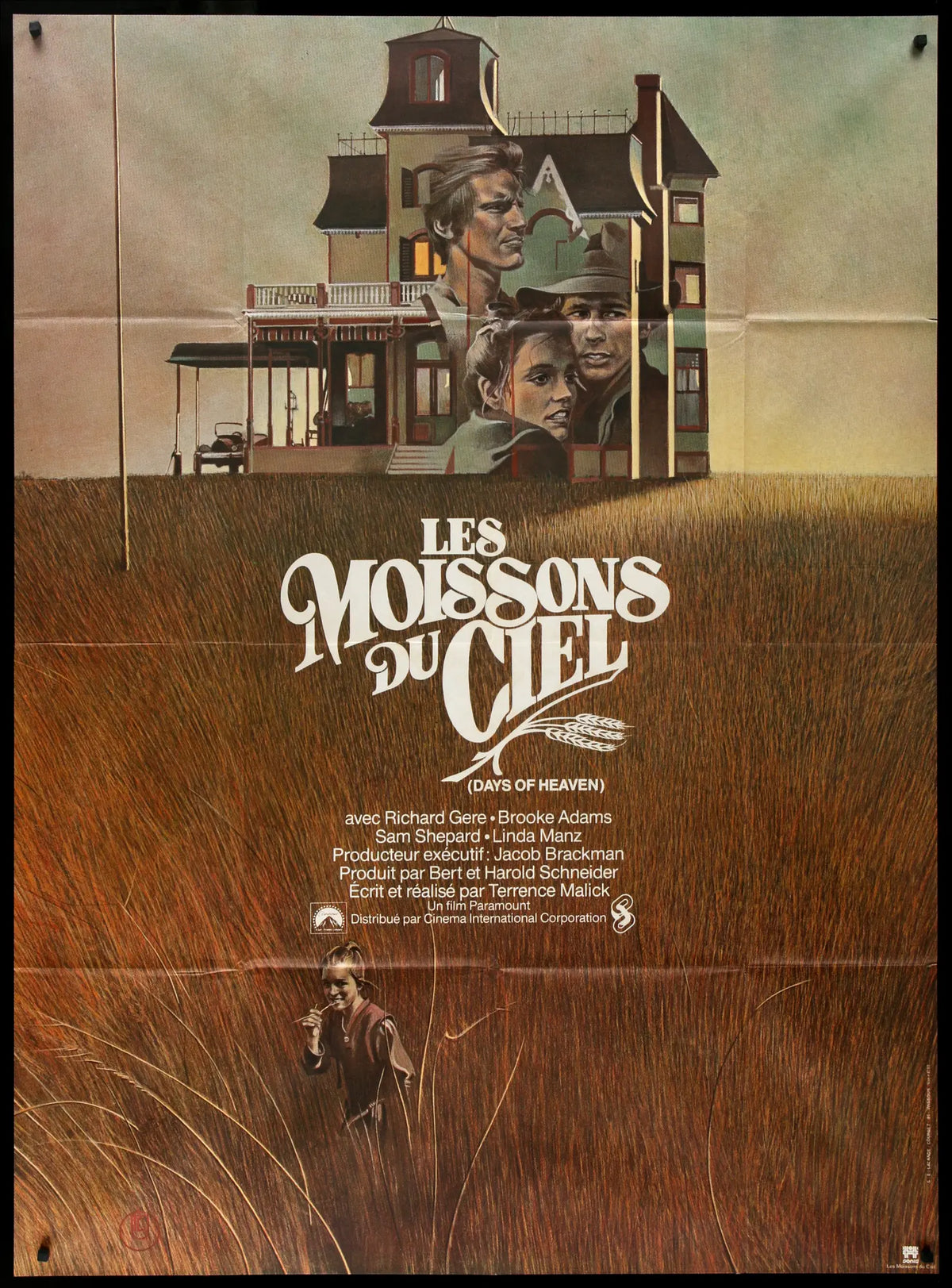 Days of Heaven (1978) original movie poster for sale at Original Film Art - Vintage Movie Posters