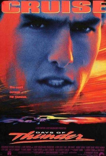 Days of Thunder (1990) original movie poster for sale at Original Film Art - Vintage Movie Posters