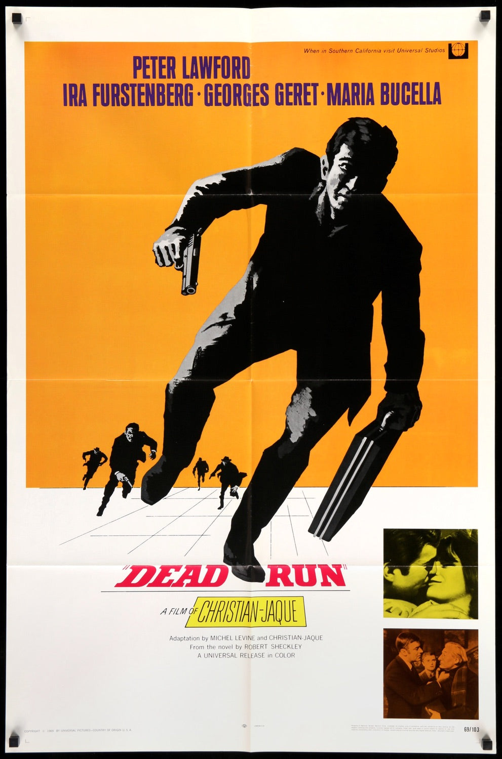 Dead Run (1969) original movie poster for sale at Original Film Art - Vintage Movie Posters
