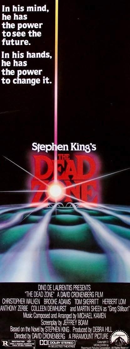 Dead Zone (1983) original movie poster for sale at Original Film Art - Vintage Movie Posters