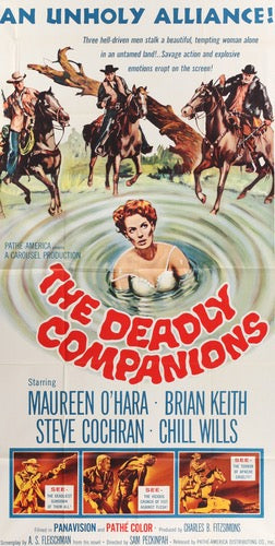 Deadly Companions (1961) original movie poster for sale at Original Film Art - Vintage Movie Posters