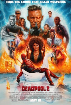 Deadpool 2 (2018) original movie poster for sale at Original Film Art - Vintage Movie Posters
