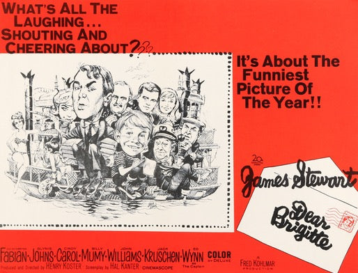 Dear Brigitte (1965) original movie poster for sale at Original Film Art - Vintage Movie Posters