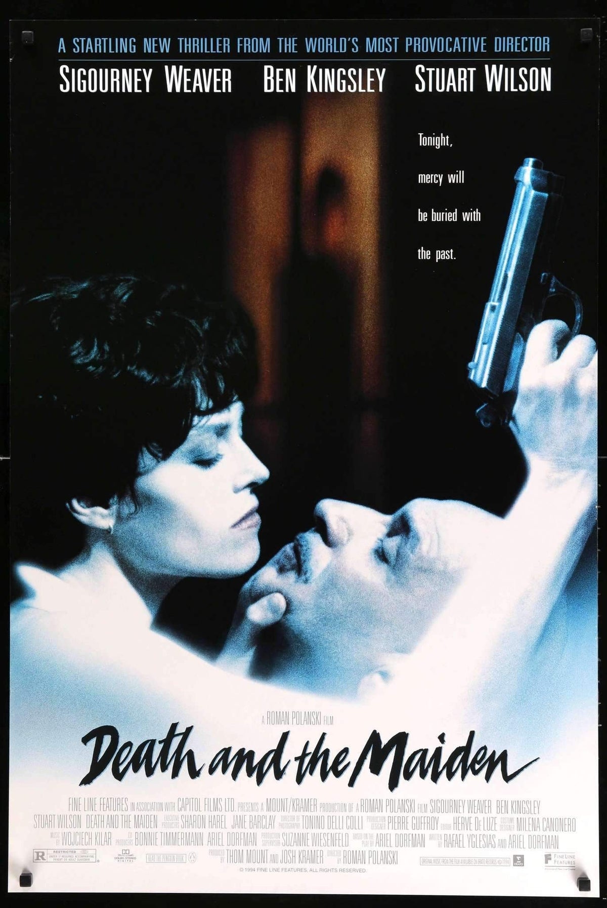 Death and the Maiden (1994) original movie poster for sale at Original Film Art - Vintage Movie Posters
