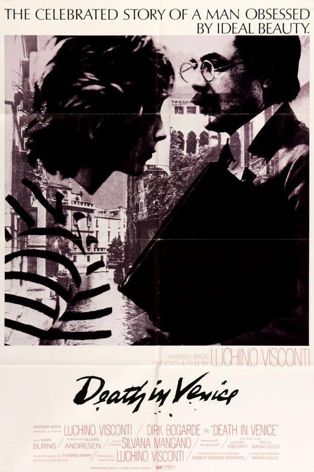 Death in Venice (1971) original movie poster for sale at Original Film Art - Vintage Movie Posters
