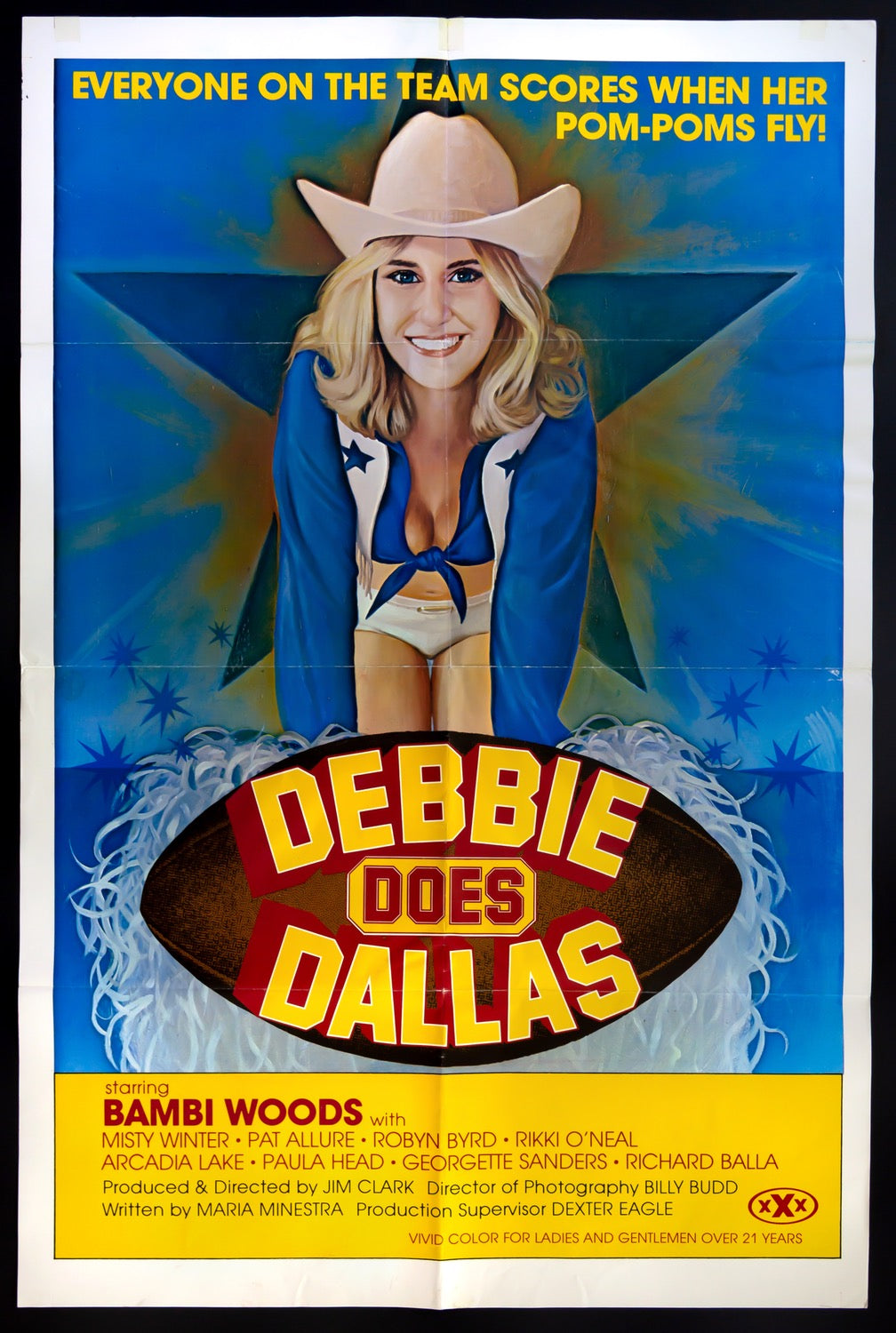 Debbie Does Dallas (1978) original movie poster for sale at Original Film Art - Vintage Movie Posters