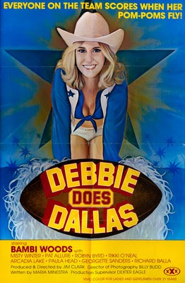 Debbie Does Dallas (1978) original movie poster for sale at Original Film Art - Vintage Movie Posters