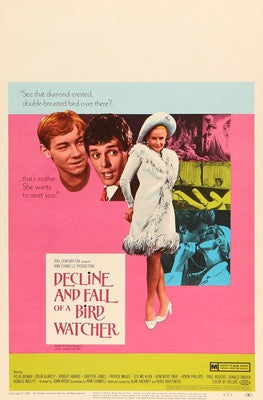 Decline and Fall of a Bird Watcher (1968) original movie poster for sale at Original Film Art