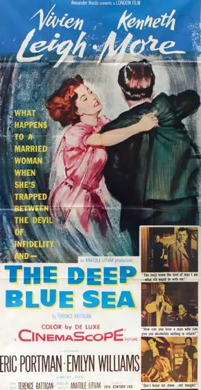 Deep Blue Sea (1955) original movie poster for sale at Original Film Art - Vintage Movie Posters